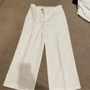Nwt white j crew pants size 31